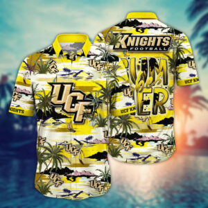 UCF Knights NCAA1 Flower Hawaii Shirt And Tshirt For Fans, Summer Football Shirts NA49816