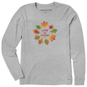 Women's Autumn Circle Long Sleeve Crusher Tee