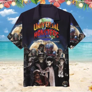 Universal Monsters Unisex Hawaiian Shirt
