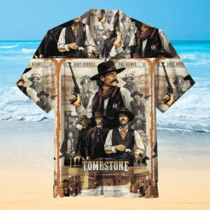 West Cowboy Tombstone Hawaiian Shirt