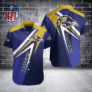 Baltimore Ravens Button Shirt BB293