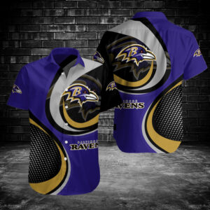 Baltimore Ravens Button Shirt BG632