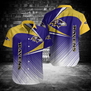 Baltimore Ravens Button Shirt BG769