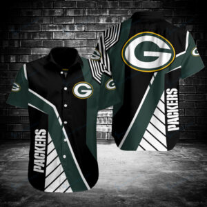 Green Bay Packers Button Shirt BB062