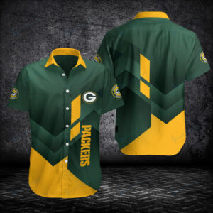Green Bay Packers Button Shirt BB122