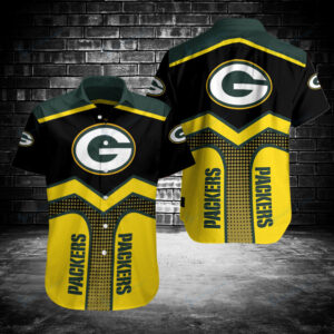Green Bay Packers Button Shirt BB231