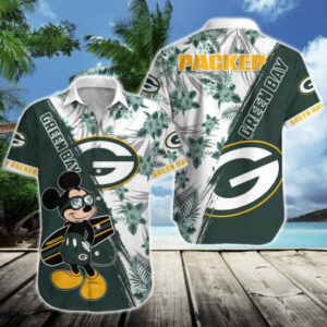 Green Bay Packers Button Shirt BG819