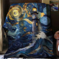 Lighthouse In The Starry Night WJ2008023CL Quilt