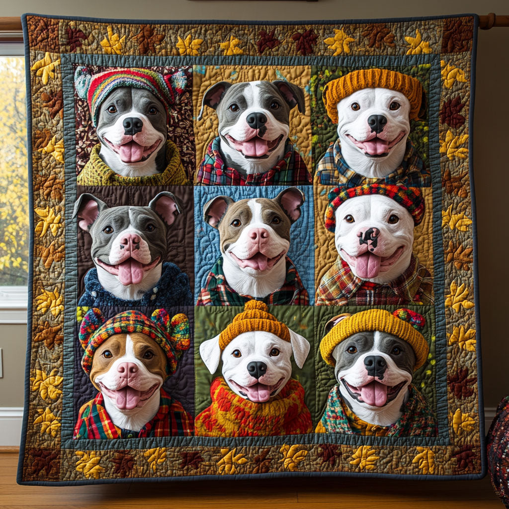 Pitbull Happy WT0810009CL Quilt