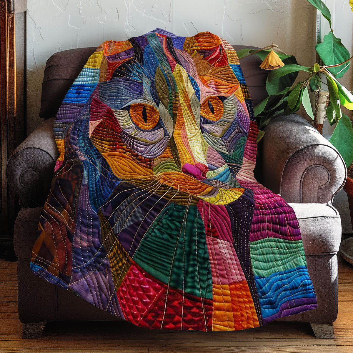 Purrfect Cat WN2607024CL Quilt