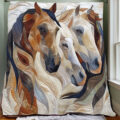 Three Horses XR1207015CL Quilt