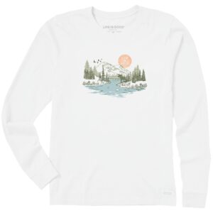 Women's Long Sleeve Crusher Tee T-shirt52
