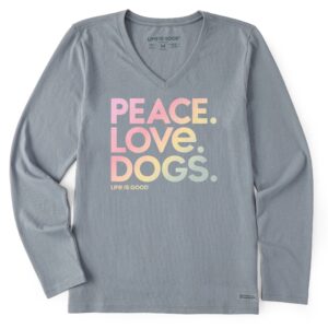 Women's Long Sleeve Crusher Tee, Long Sleeve Swearter 42