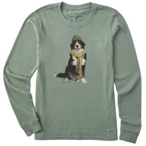 Women's Long Sleeve Crusher Tee, Long Sleeve Swearter 76