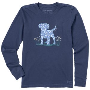 Women's Long Sleeve Crusher Tee, Long Sleeve Swearter 26
