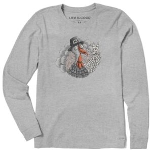 Women's Long Sleeve Crusher Tee, Long Sleeve Swearter 72
