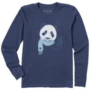 Women's Long Sleeve Crusher Tee, Long Sleeve Swearter 68