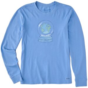 Women's Long Sleeve Crusher Tee, Long Sleeve Swearter 53
