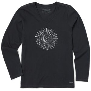 Women's Long Sleeve Crusher Tee T-shirt04