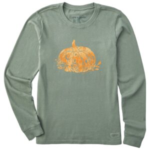 Women's Long Sleeve Crusher Tee T-shirt11