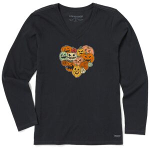 Women's Long Sleeve Crusher Tee T-shirt13