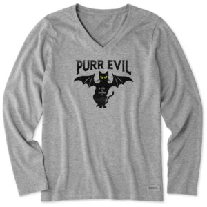 Women's Long Sleeve Crusher Tee T-shirt23