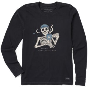 Women's Long Sleeve Crusher Tee, Long Sleeve Swearter 04