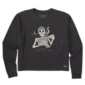 Women's Long Sleeve Crusher Tee, Long Sleeve Swearter 03