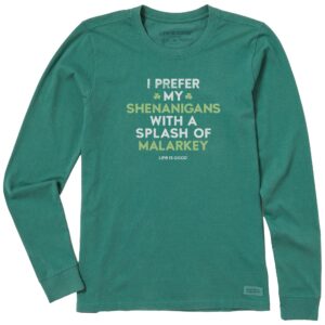 Women's Long Sleeve Crusher Tee T-shirt96
