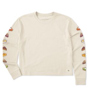 Women's Long Sleeve Crusher Tee, Long Sleeve Swearter 81