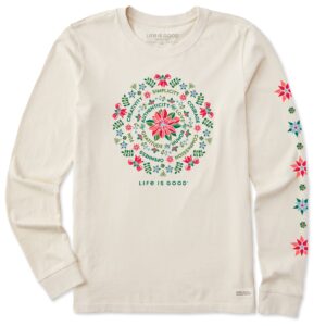 Women's Long Sleeve Crusher Tee, Long Sleeve Swearter 95