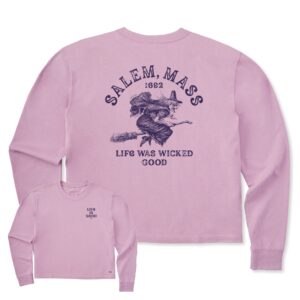 Women's Long Sleeve Crusher Tee T-shirt56