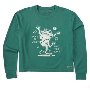 Women's Long Sleeve Crusher Tee T-shirt91