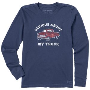 Women's Long Sleeve Crusher Tee T-shirt85