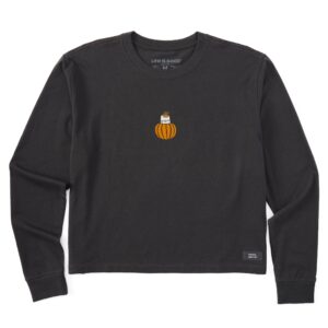 Women's Long Sleeve Crusher Tee T-shirt10
