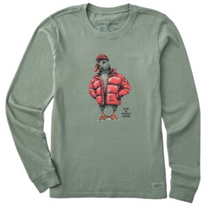 Women's Long Sleeve Crusher Tee T-shirt05