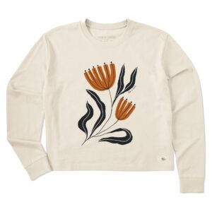 Women's Long Sleeve Crusher Tee T-shirt53