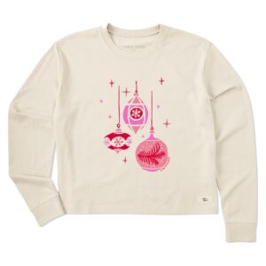 Women's Long Sleeve Crusher Tee, Long Sleeve Swearter 14