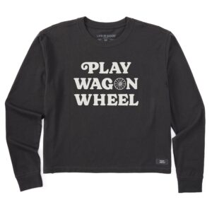 Women's Long Sleeve Crusher Tee, Long Sleeve Swearter 93