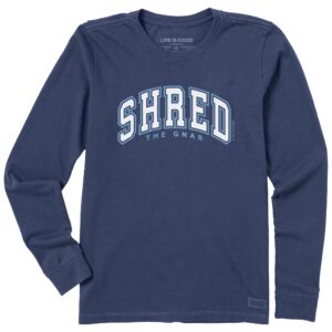 Women's Long Sleeve Crusher Tee T-shirt99