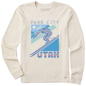 Women's Long Sleeve Crusher Tee, Long Sleeve Swearter 19