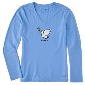 Women's Long Sleeve Crusher Tee, Long Sleeve Swearter 39