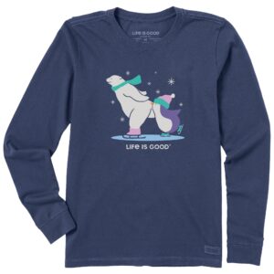 Women's Long Sleeve Crusher Tee T-shirt01