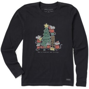 Women's Long Sleeve Crusher Tee, Long Sleeve Swearter 02