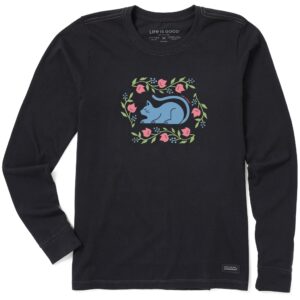 Women's Long Sleeve Crusher Tee, Long Sleeve Swearter 67