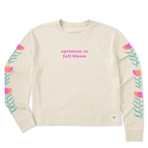 Women's Long Sleeve Crusher Tee, Long Sleeve Swearter 12