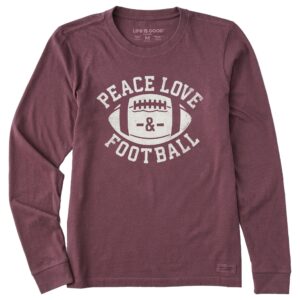 Women's Long Sleeve Crusher Tee, Long Sleeve Swearter 46