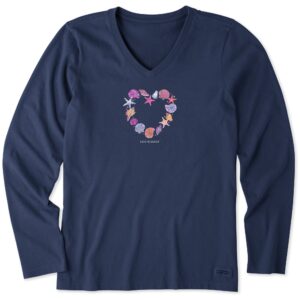 Women's Long Sleeve Crusher Tee T-shirt75