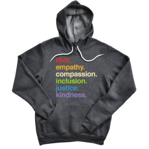 Kindness Is' Pride Pullover Fleece