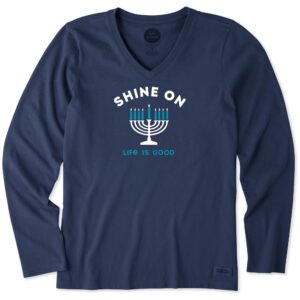 Women's Long Sleeve Crusher Tee T-shirt97